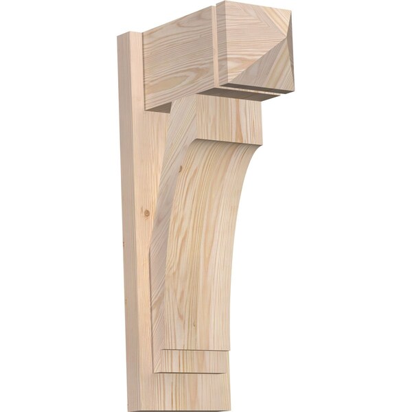 Ekena Millwork Imperial Arts & Crafts Smooth Outlooker, Douglas Fir, 7 1/2"W x 14"D x 26"H OUT08X14X26IMP03SDF - main